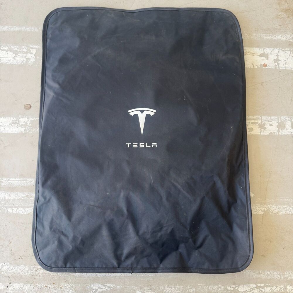 Genuine Tesla Model X Front Panorama Sunroof Sunshade Black Mesh Fabric OEM
